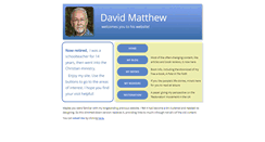 Desktop Screenshot of davidmatthew.org.uk